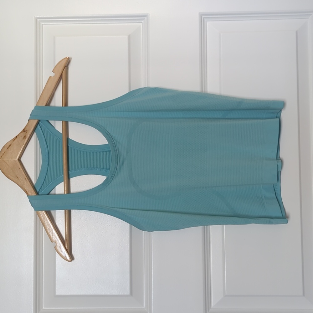 Lululemon Blue Racerback Tank Top